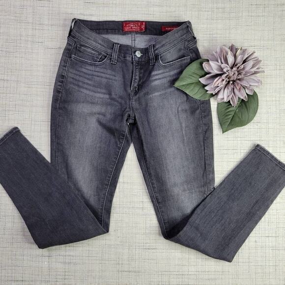 Lucky Brand Brooklyn Skinny Gray Jeans 25‎ - Picture 1 of 9